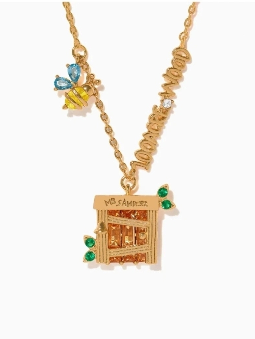 Disney 100 Acre Wood Necklace   Girls Crew Collection